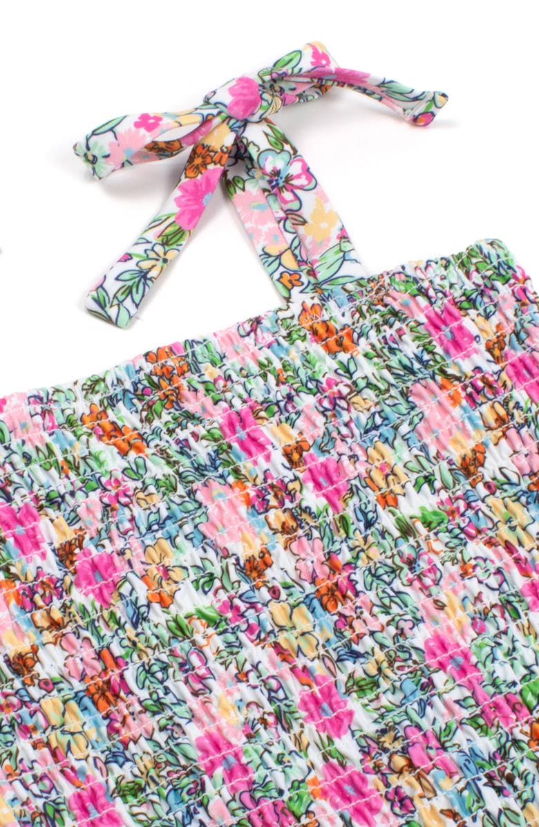 Shade Critters Kids' Lib Smocked One-Piece Swimsuit, Alternate, color, 