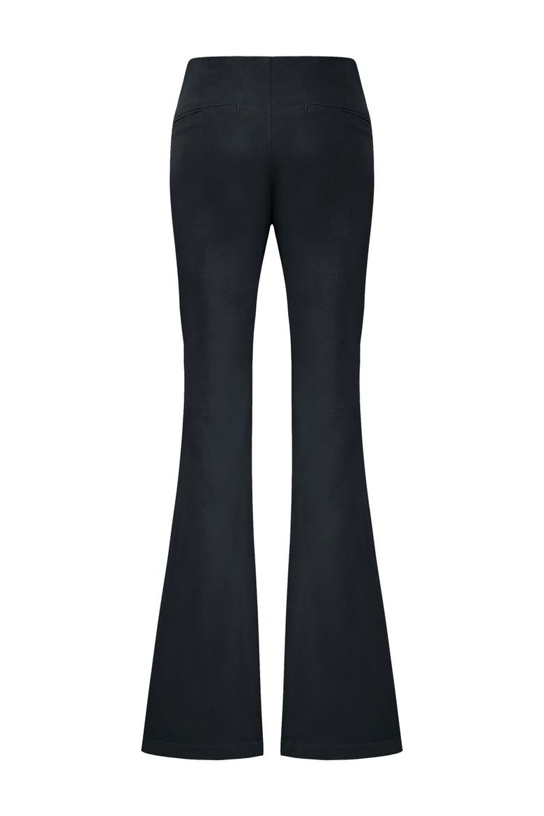 Shiny Woven Pant, Alternate, color, BLACK