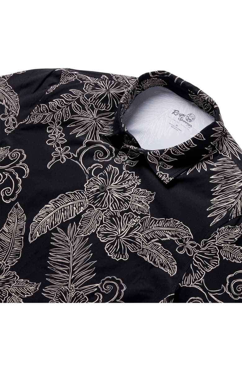 Reyn Spooner Fancy Biscus Floral Performance Polo, Alternate, color, 