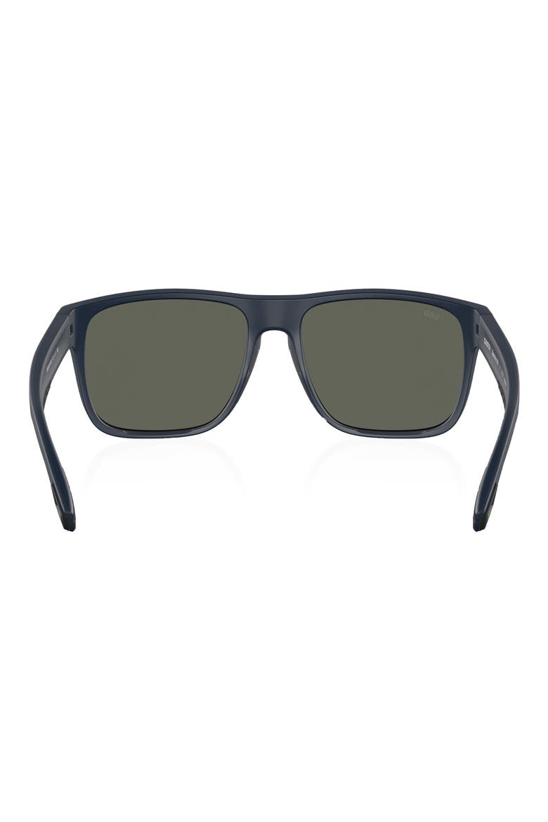 59mm Polarized Square Sunglasses, Alternate, color, BLUE