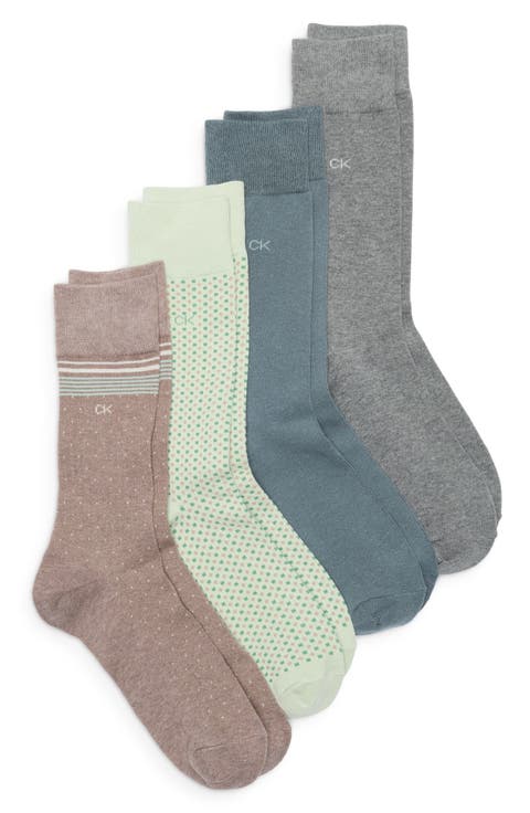 4-Pack Assorted Dress Socks