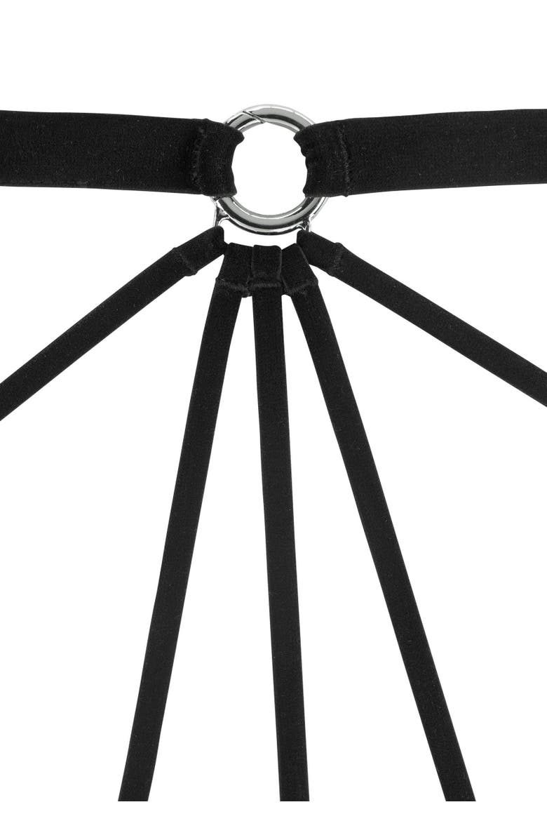 2 Pk Open Thongs, Alternate, color, Black