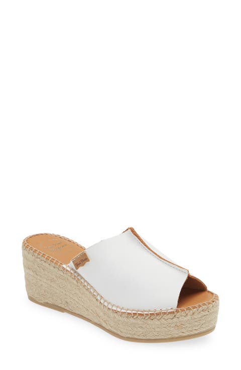 Ivonne Espadrille Platform Wedge Slide Sandal (Women)