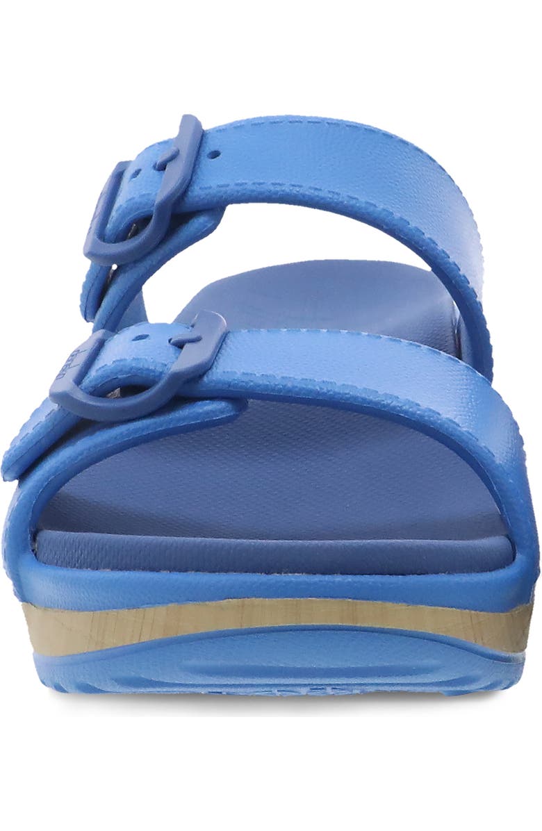 Dansko Kandi Slide Sandal, Alternate, color, Blue