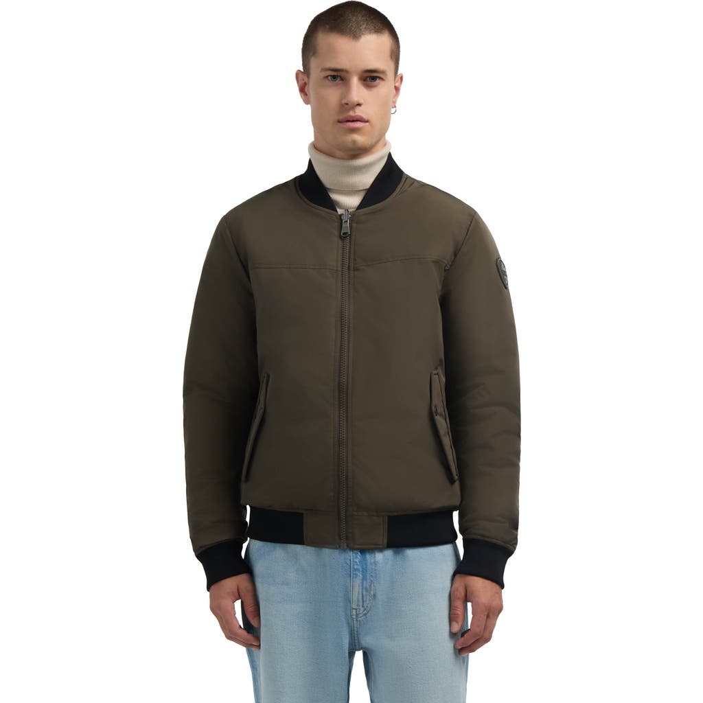 Pajar Aries Reversible Lightweight Bomber Jacket In Green