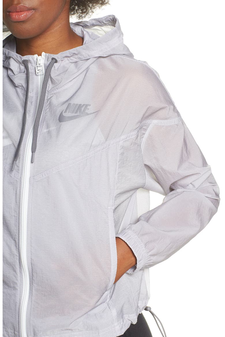 Sportswear Windrunner Jacket, Alternate, color, SUMMIT WHITE/ GUNSMOKE