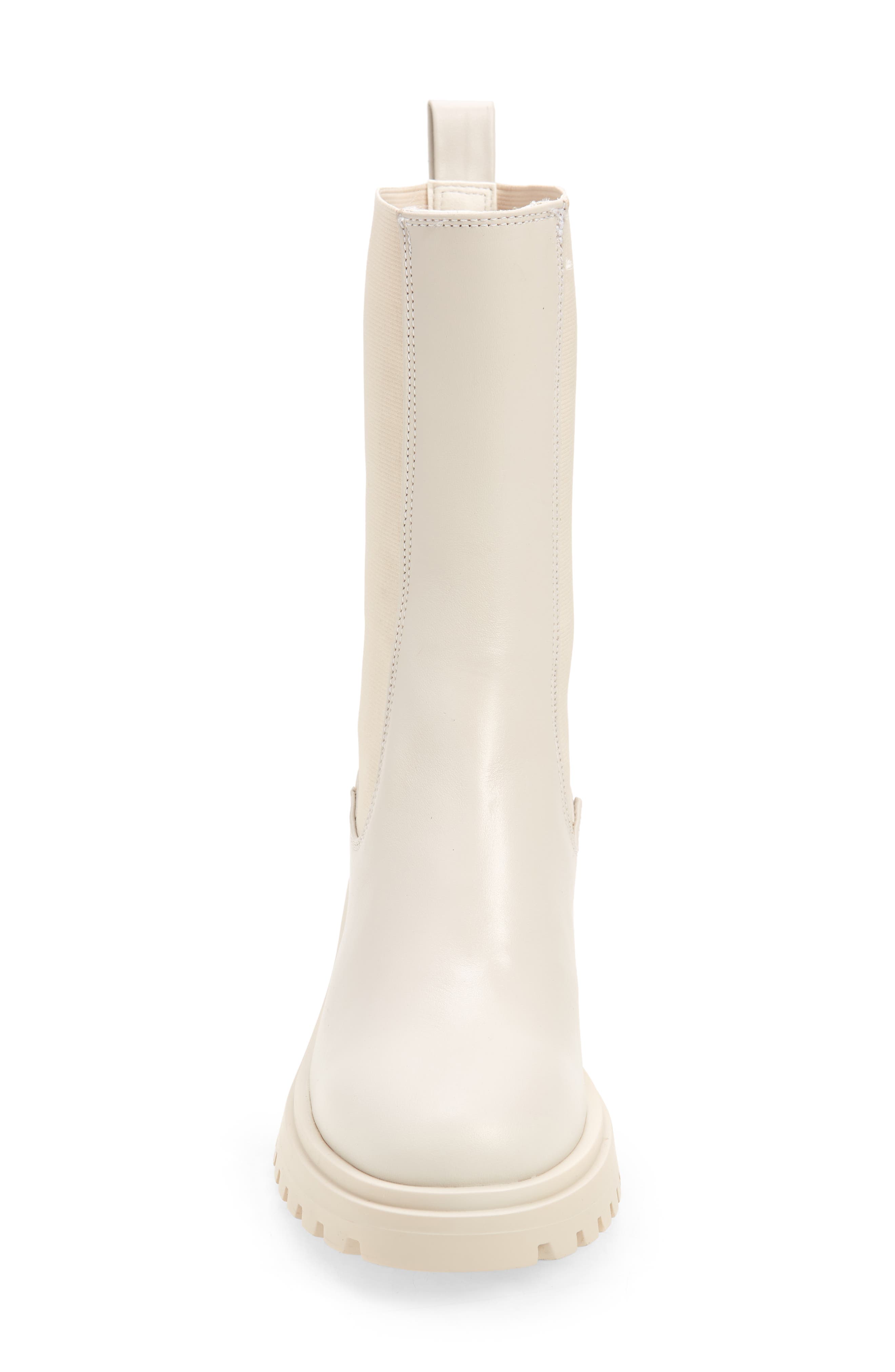 Hesitant Chelsea Boot, Alternate, color, BONE