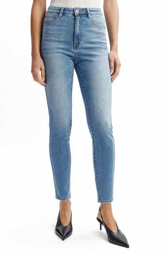 Khloe High Waist Crop Skinny Jeans