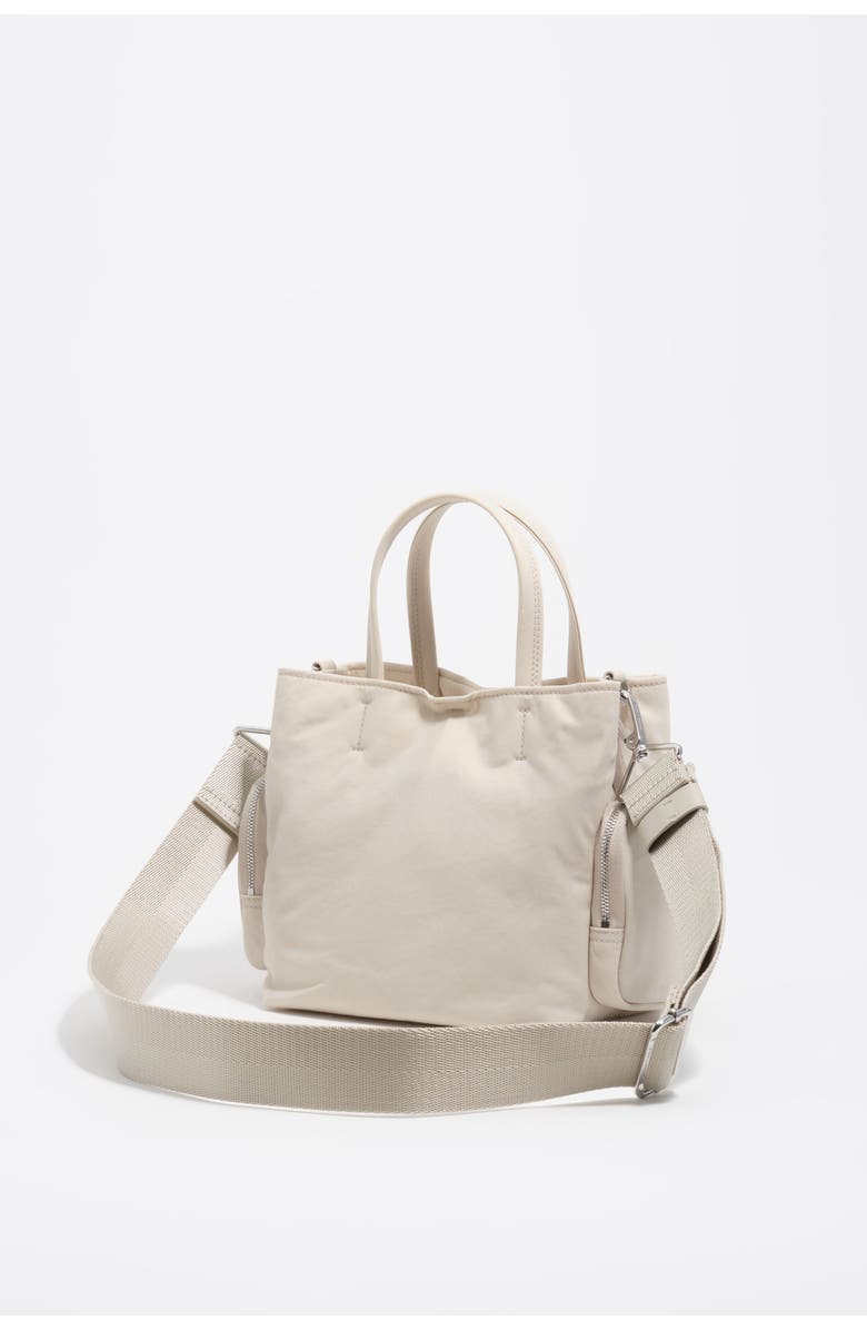 Bimba y Lola Mini Nylon Pocket Bag, Alternate, color, Stonewhite