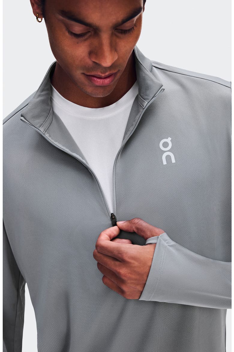 Core Quarter Zip Performance T-Shirt, Alternate, color, APOLLO