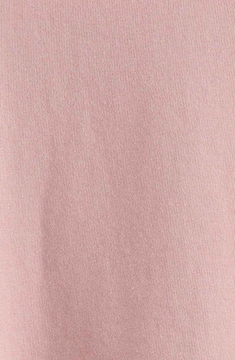 Treasure & Bond Kids' Graphic Raw Hem Crop Crewneck Sweatshirt, Alternate, color, Pink Night Olivia Rodrigo