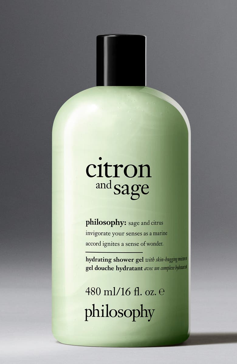 philosophy citron and sage hydrating shower gel, Alternate, color, Citron And Sage