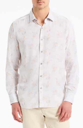 Alibon Paisley Button-Up Shirt