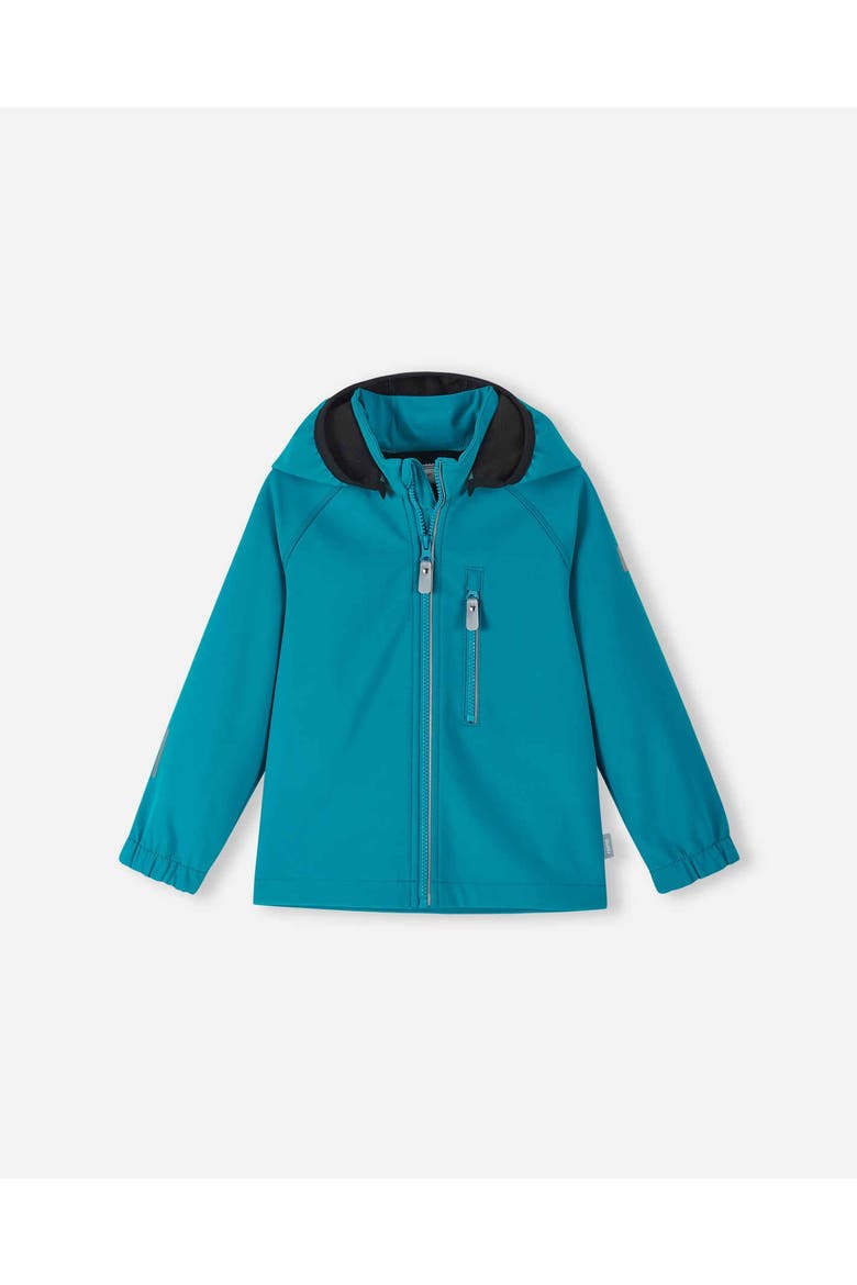 Vantti Softshell jacket, Main, color, Aquatic Blue
