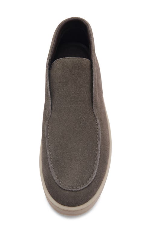 Mango Suede Slip-on Boot In Khaki Grey