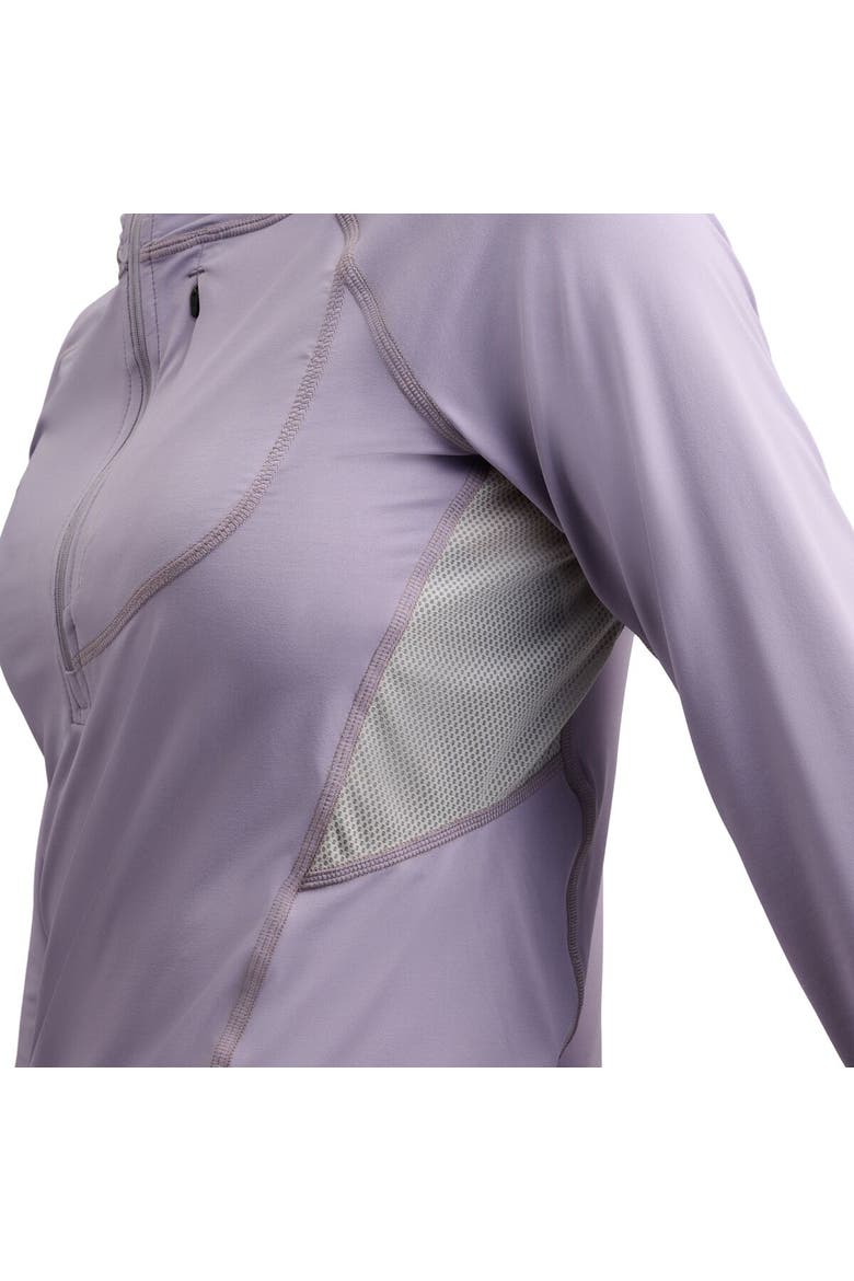 Alpenglow Pro Hooded Top - Women's, Alternate, color, Dusk Violet