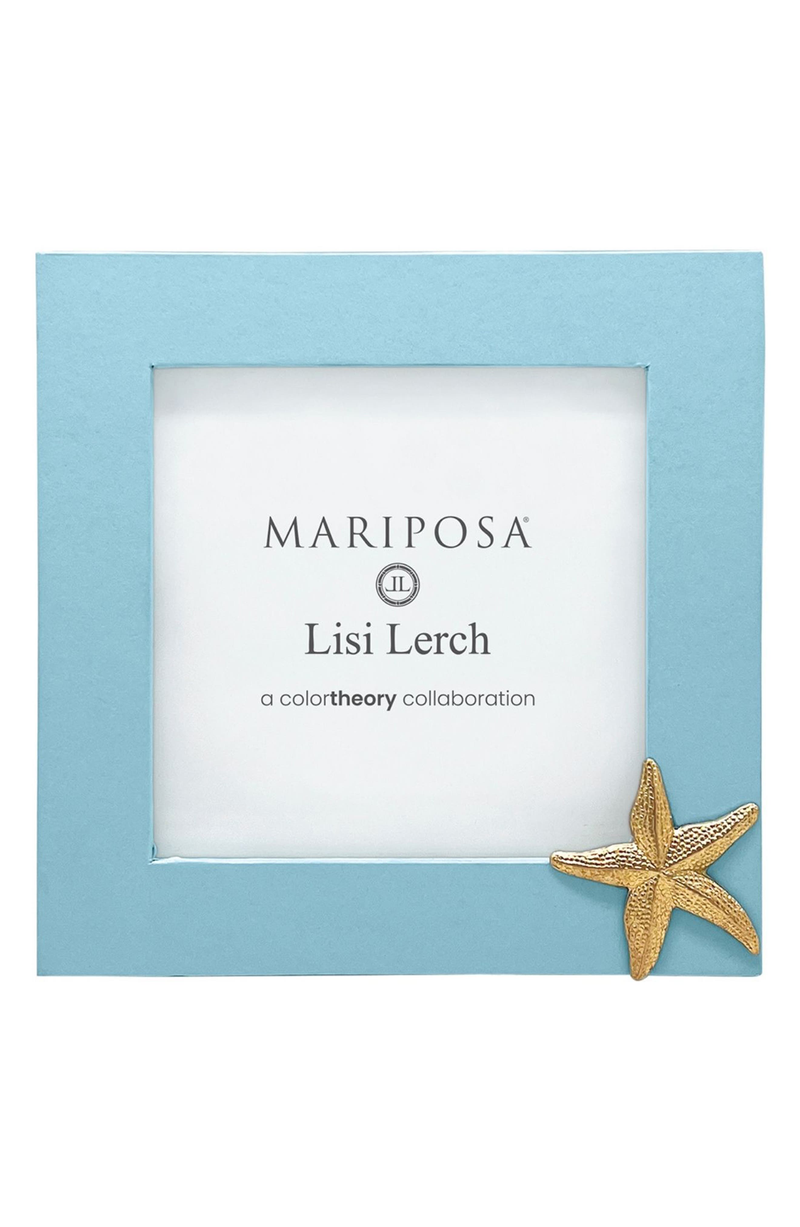Starfish Blue 4 x 4-Inch Picture Frame | Nordstrom