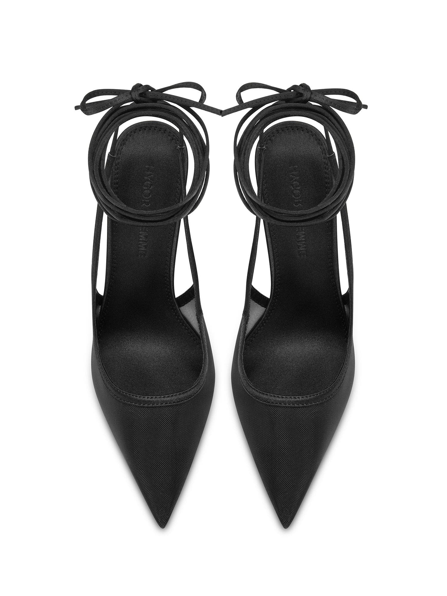 FEMME Cobra Lace Up Pump, Alternate, color, Black