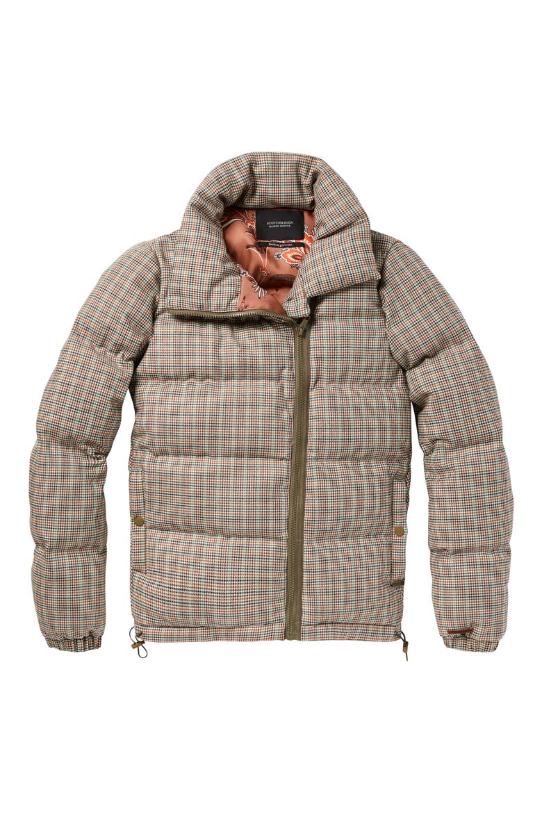 Quilted Check Jacket, Alternate, color, MULTI SMALL CHECKED