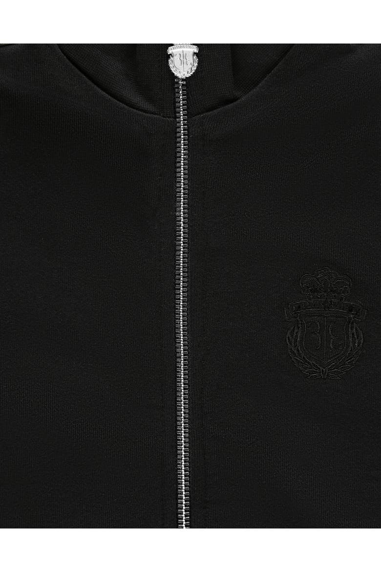 Sweatjacket Crest Boy, Alternate, color, black