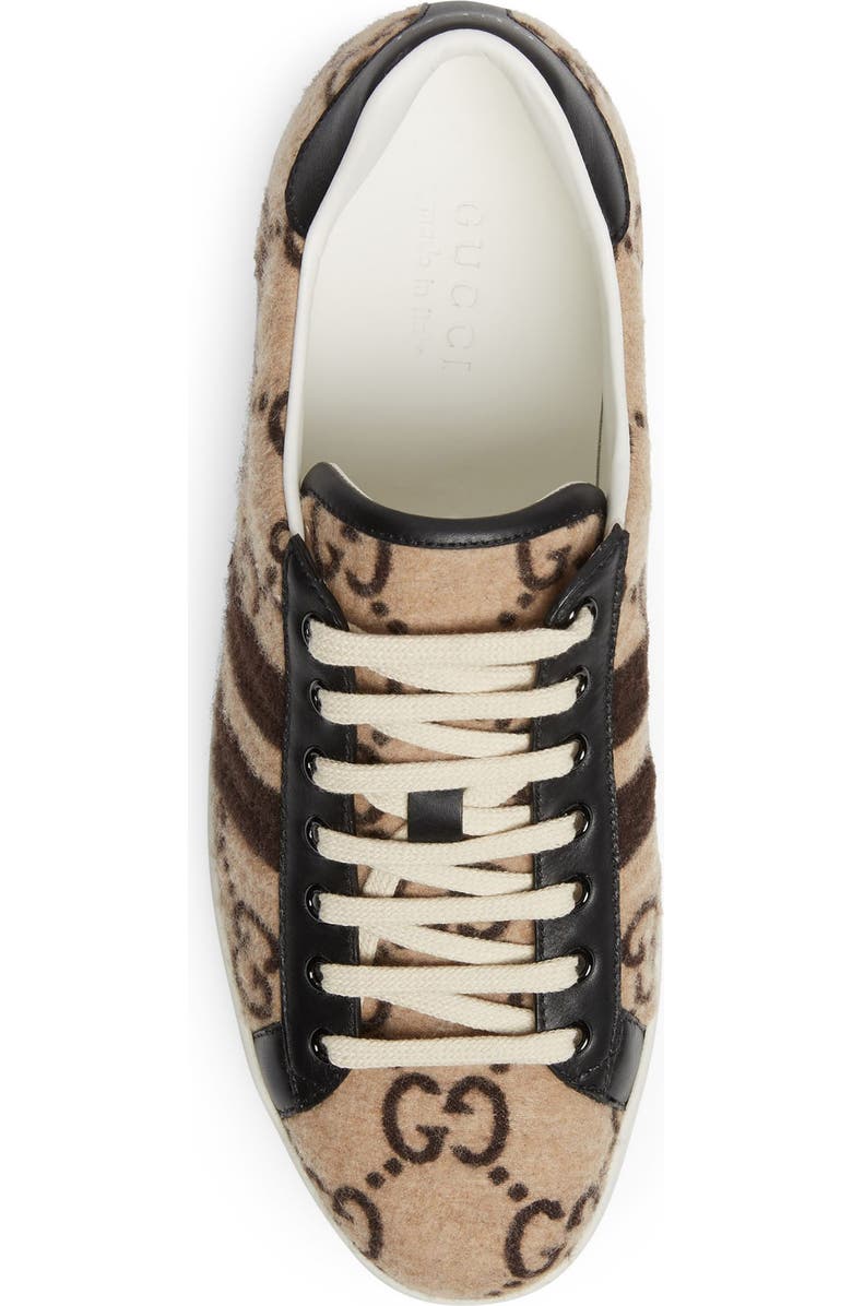 Gucci New Ace GG Logo Sneaker, Alternate, color,