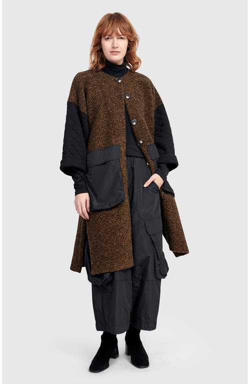 Alembika Citadel Coat In Brown