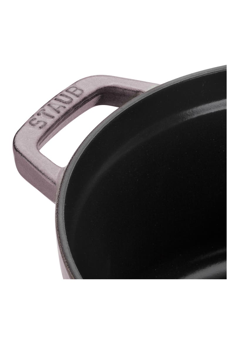 4-Quart Enameled Cast Iron Dutch Oven, Alternate, color, LILAC
