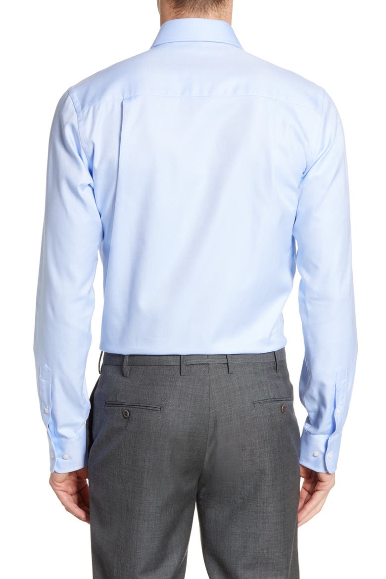 Trim Fit Royal Oxford Dress Shirt, Alternate, color, SKY