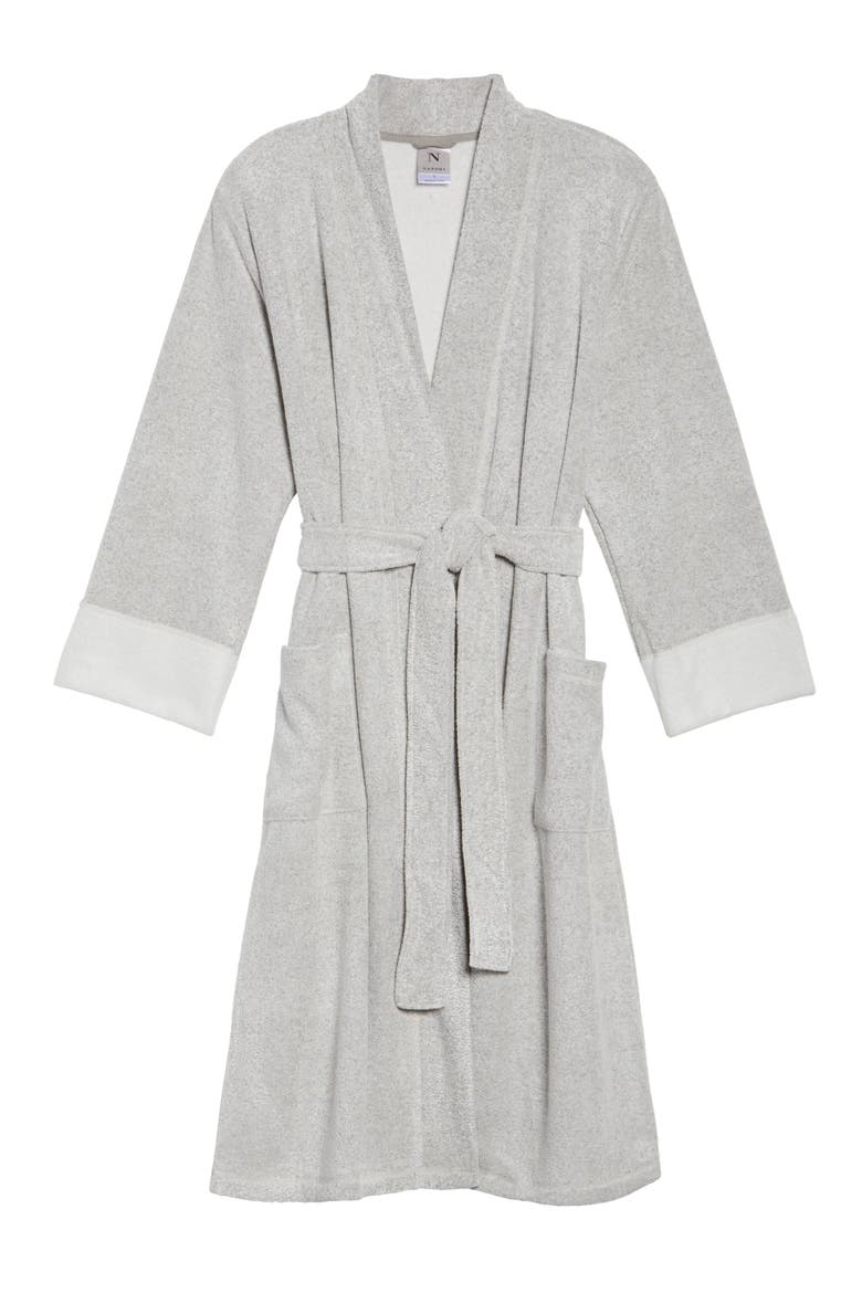 'Nirvana' Midi Robe, Alternate, color, HEATHER GREY