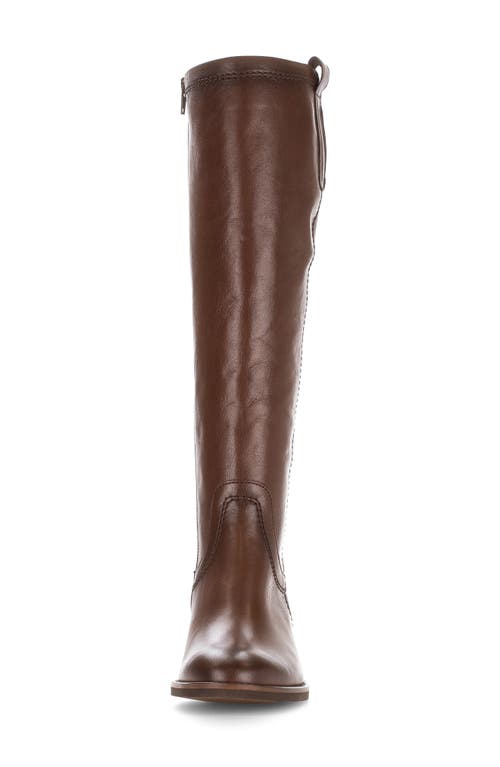Gabor Knee High Riding Boot In Brown