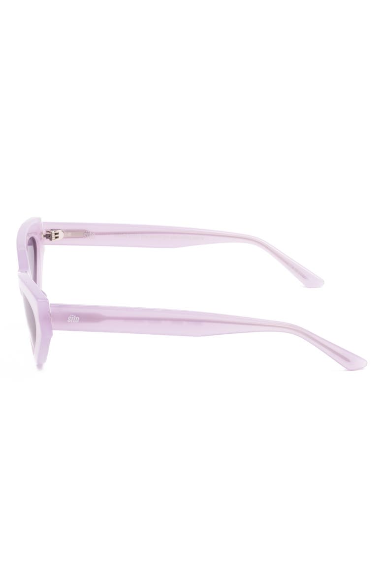 Sito Shades Dirty Epic 55mm Gradient Cat Eye Sunglasses, Alternate, color, Purple