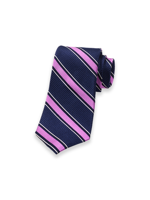 Patterned Woven Silk Tie