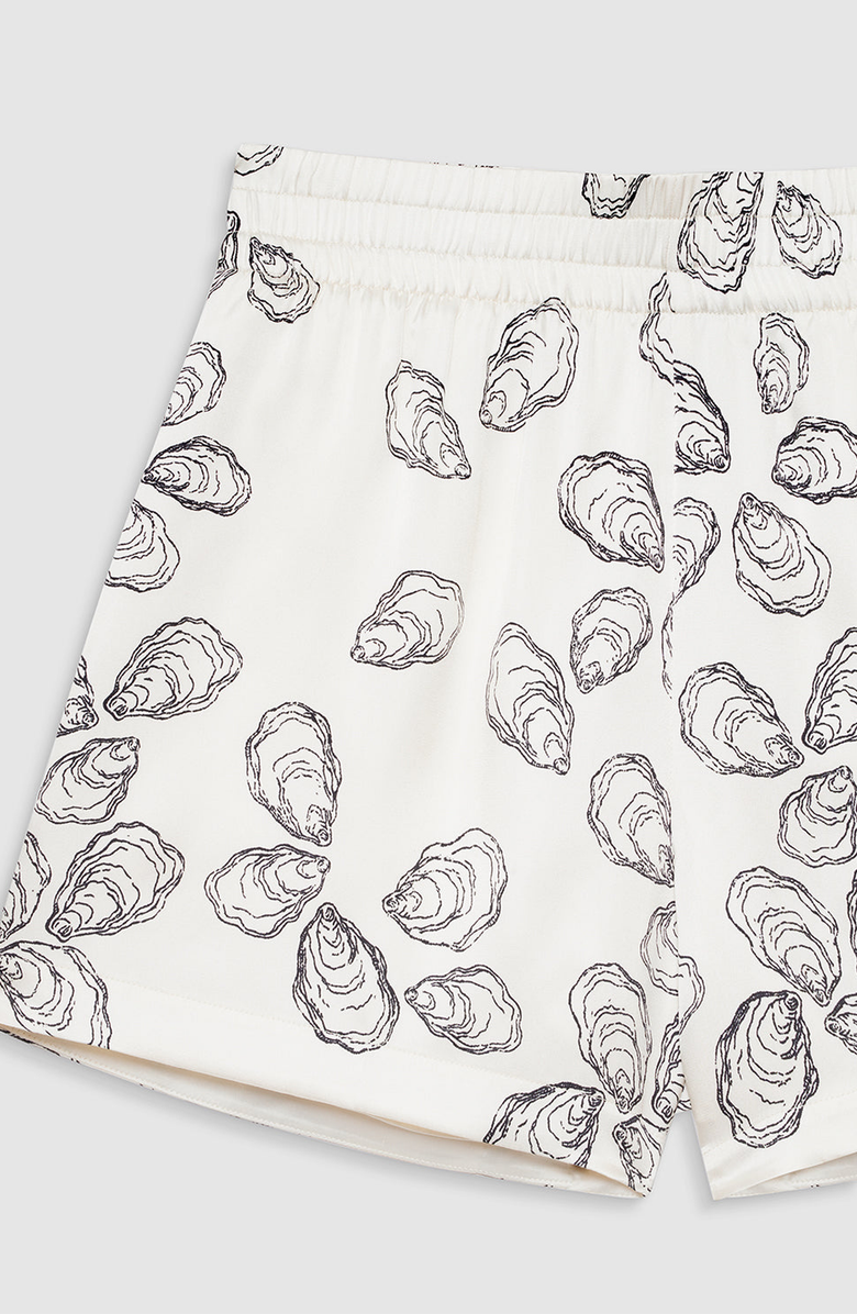 ANINE BING Bone Oyster Kam Short, Alternate, color, Bone Oyster