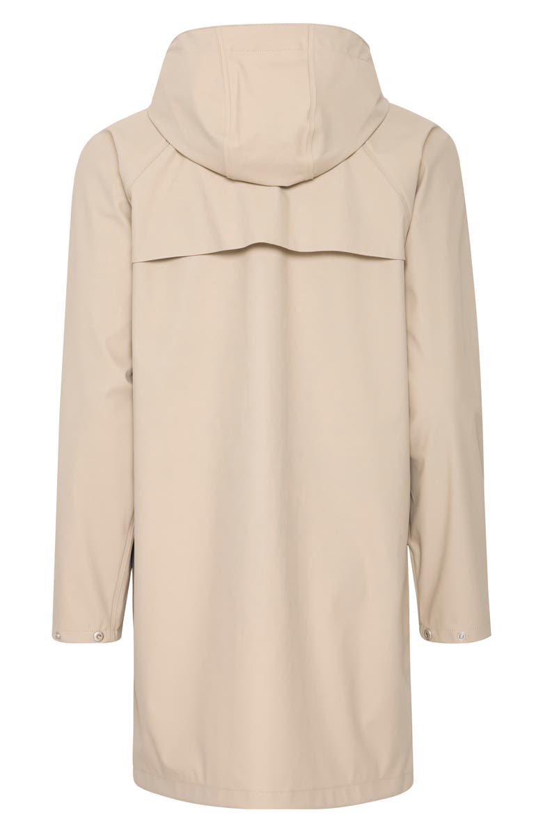 ICHI Ihtazi Rain Jacket, Alternate, color, Doeskin