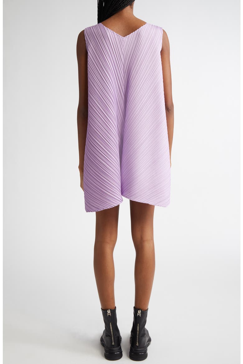 Mellow Pleated A-Line Dress, Alternate, color, LIGHT PURPLE