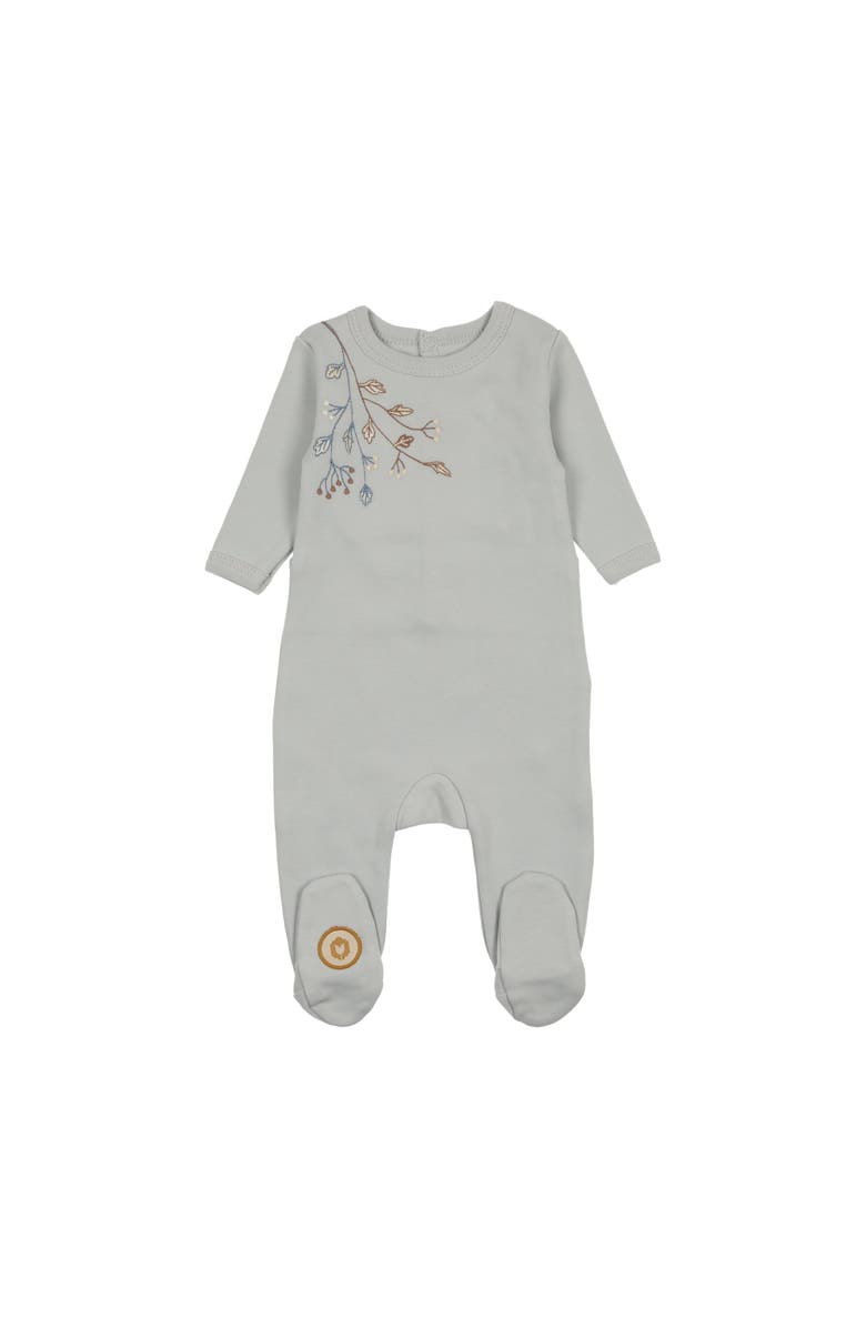 Mon Tresor Bebe Budding Blossoms Boys Footie, Main, color, 