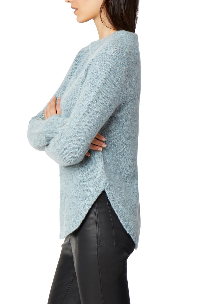 Habitual Austyn Curved Hem Cashmere Sweater, Alternate, color, 