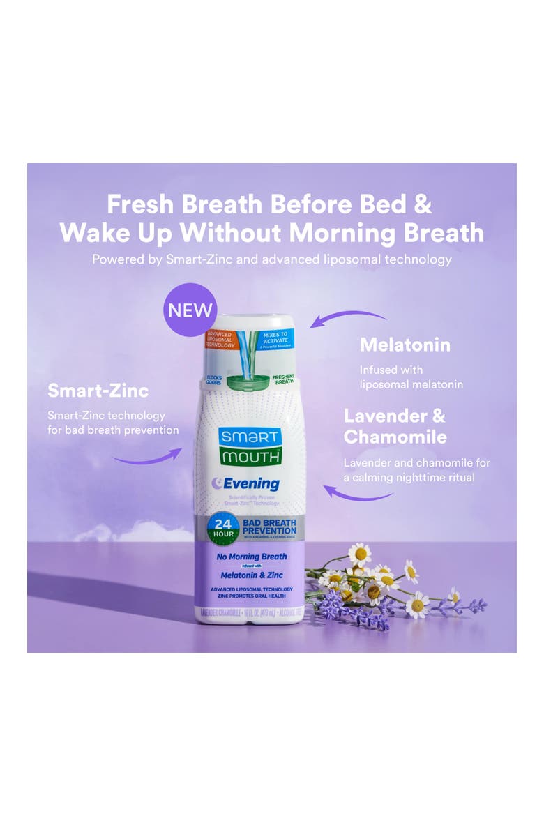 Advanced Liposomal Evening Mouthwash Lavender Chamomile 16 fl oz, 2-Pack, Alternate, color, Lavendar Chamomile