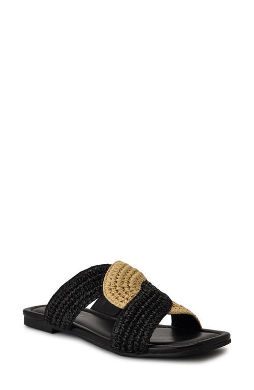 Nine West Quara Sandal Slides In Black