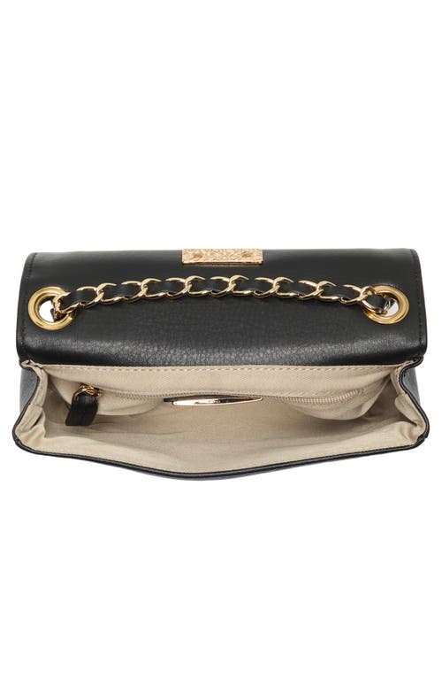 Valentino By Mario Valentino Beatriz Signature Leather Crossbody Bag In Black