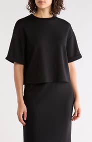 NORDSTROM RACK Crewneck Scuba T-Shirt