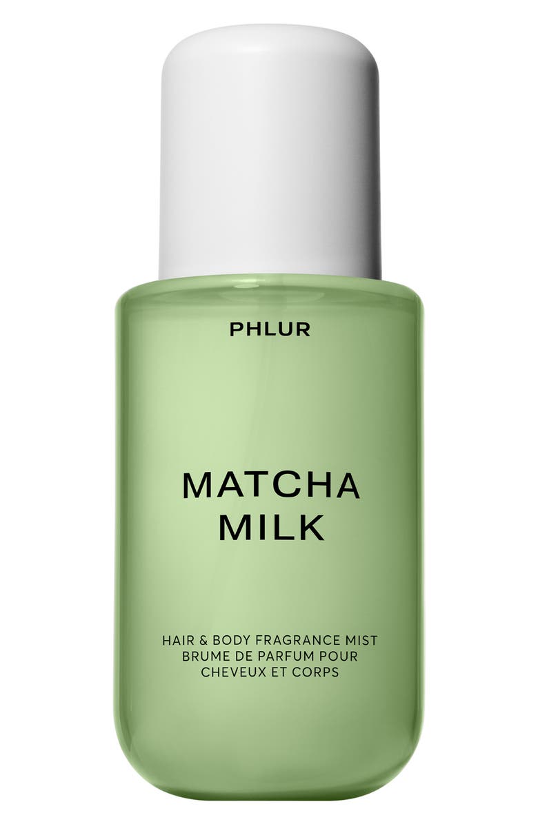 PHLUR Matcha Milk Hair & Body Mist, Main, color, 