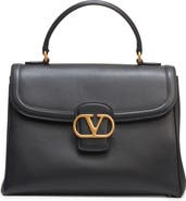 Valentino Garavani Large 9TO5 Leather Top Handle Bag