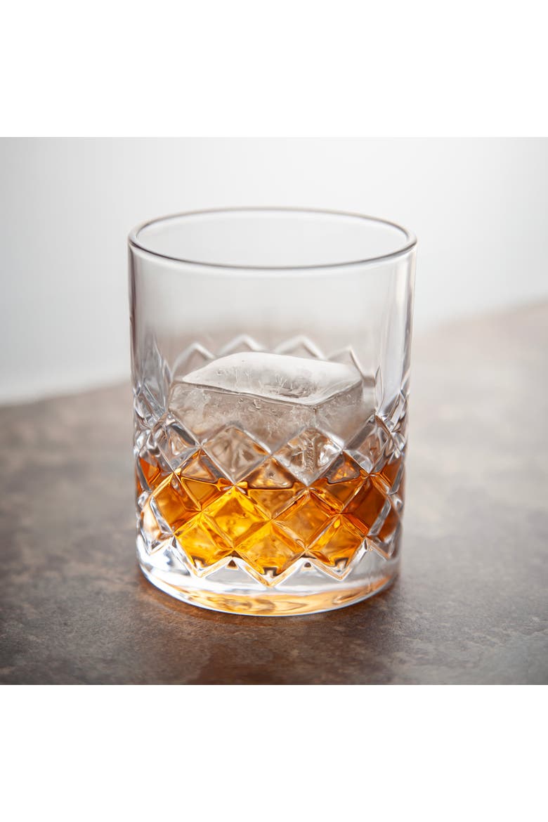 Yarai Double Old-Fashioned Glass Set, Alternate, color, Clear