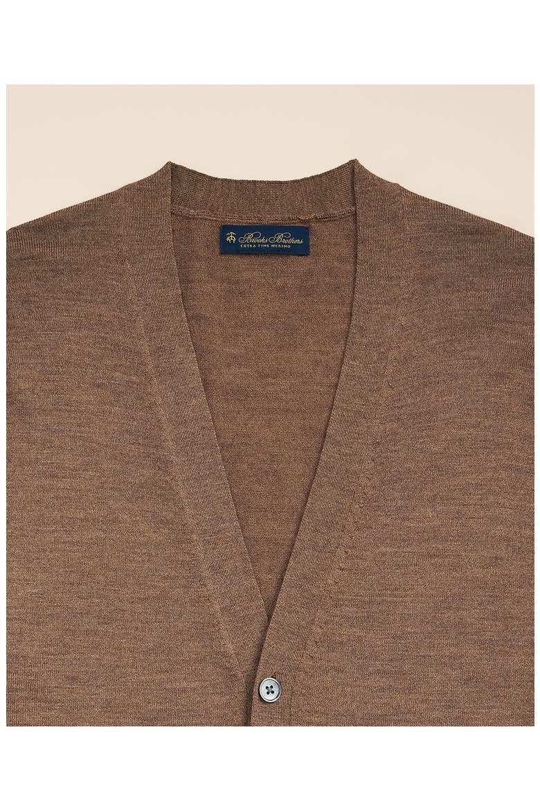 Ultimate Merino Wool Cardigan, Alternate, color, DRK BEACH KHAKI MELANGE