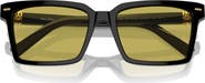 Miu Miu 55mm Rectangular Sunglasses
