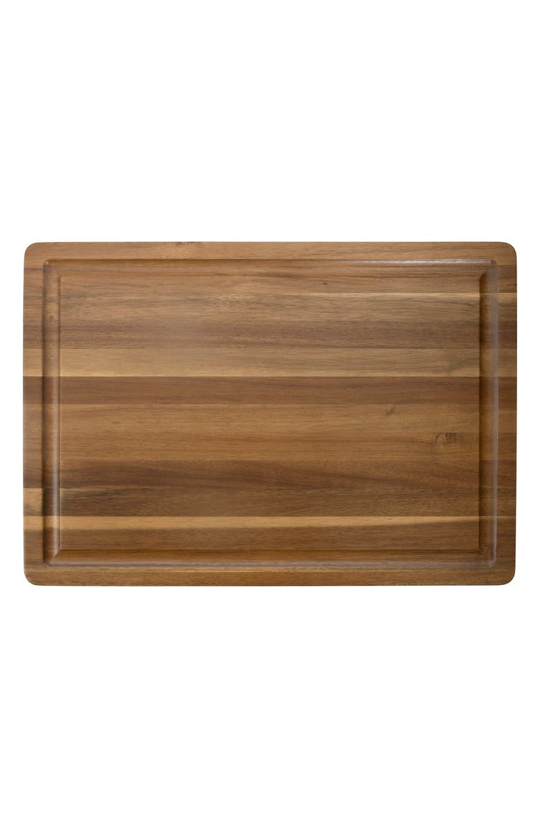 Viking 20-Inch Butcher Block Prep/Serving Board, Alternate, color, Brown