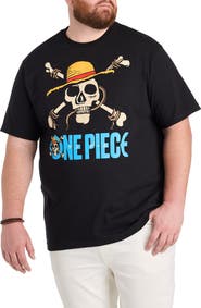 True Nation by DXL Big & Tall One Piece Straw Hat Crew Graphic Tee