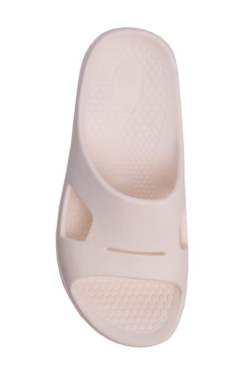 Revitalign Fusion Strive Slide Sandal In Warm White