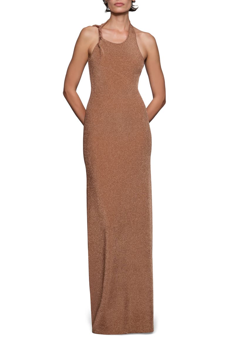 Willow Knit Dress, Alternate, color, Metallic Rose